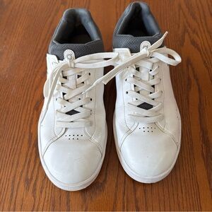 Stylish White “The Roger” Men's Sneakers